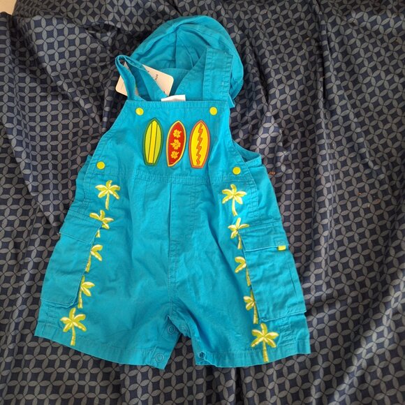 boy overalls with hat - Picture 1 of 10